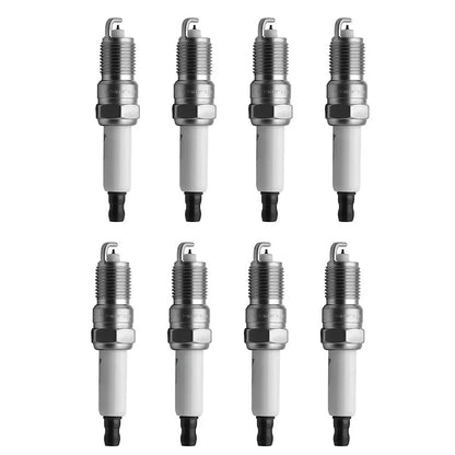 8PCS Spark Plugs With Wires Set for For Chevrolet Corvette 6.0L V8 2005 19299585
