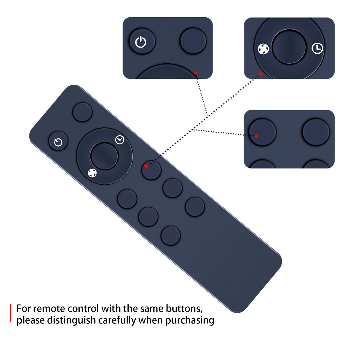 For Lasko Cyclone Pedestal Fan Replacement Remote Control