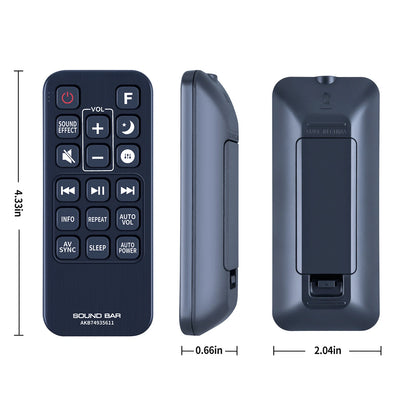 AKB74935611 Remote Control For LG Sound Bar SJ6 SJ8 SJ9 SPJ8B-W SJC8 SJ6B SPJ5BW