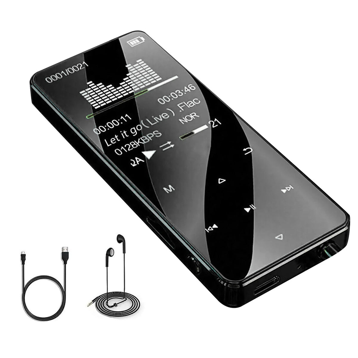 5.0 Bluetooth Lossless Music MP4/MP3 Player Support Quick Charge Technology