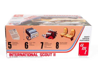 AMT 1977 International Harvester Scout II 1:25 Scale miniature, Clear,Yellow