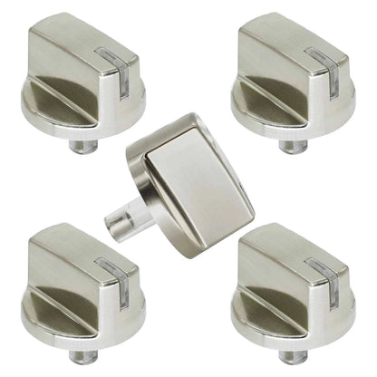 AH3639420 5pcs Burner Stove Control Knob Replacement for Gas Cooktop