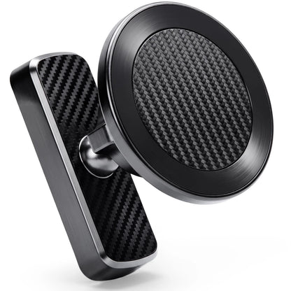 HOOKED ON GOLF Cart Phone Holder Mangetic Black for All Carbon Fiber