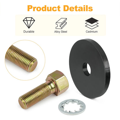 84532 1/2" - 20 x 1-3/8" Grade 8 Heat-Treated Balancer Bolt Black