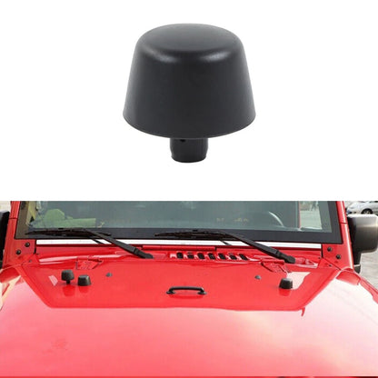 1 PC Black Rubber Bumper Cushion Hood Stopper For Jeep Wrangler JK 2007-2018