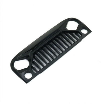Plastic Hood& Front Air Inlet Grille Cover For Jeep Wrangler Rubicon 1:10RC Car