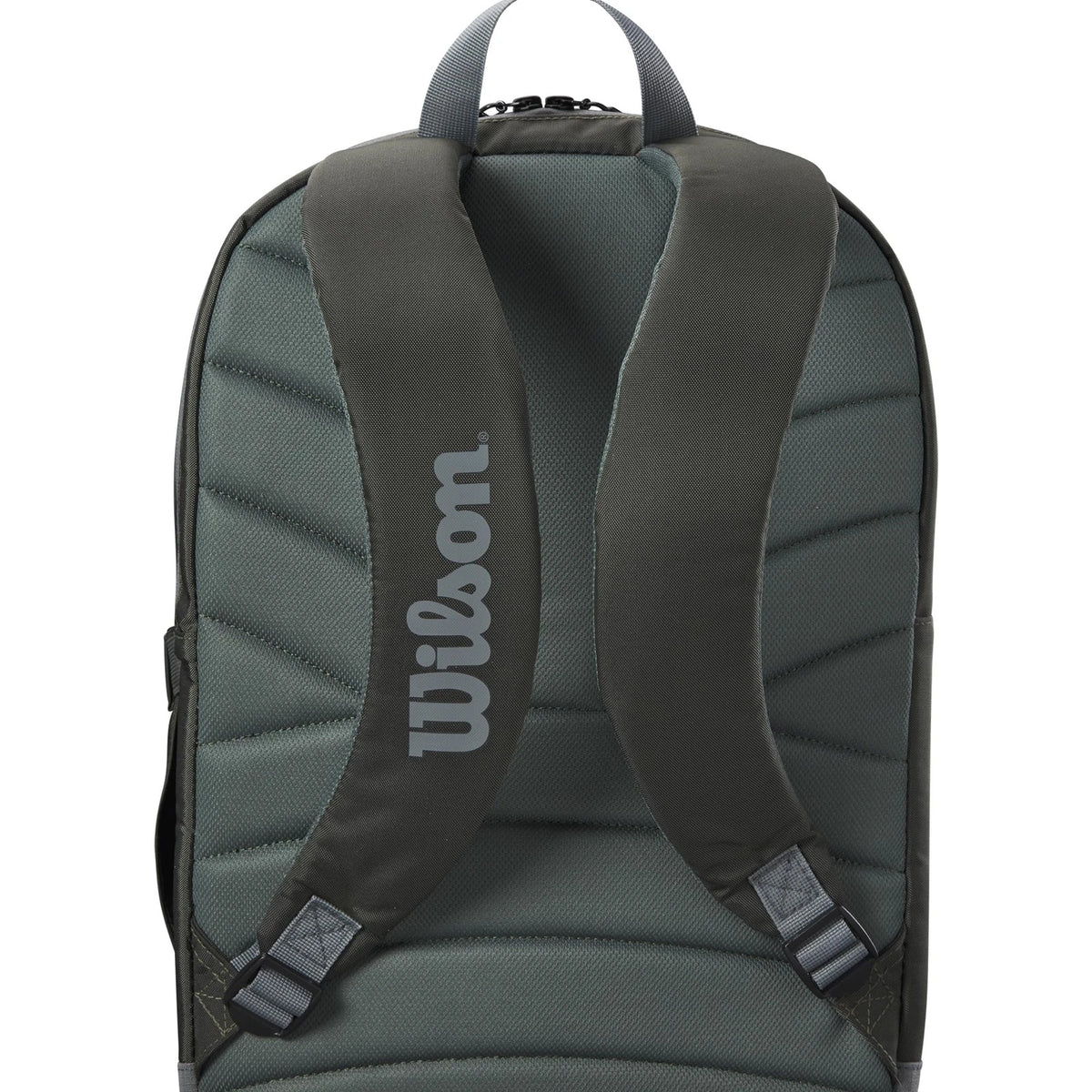 Wilson Tour Tennis Backpack - Dark Green, Holds up to 2 Rackets, Green