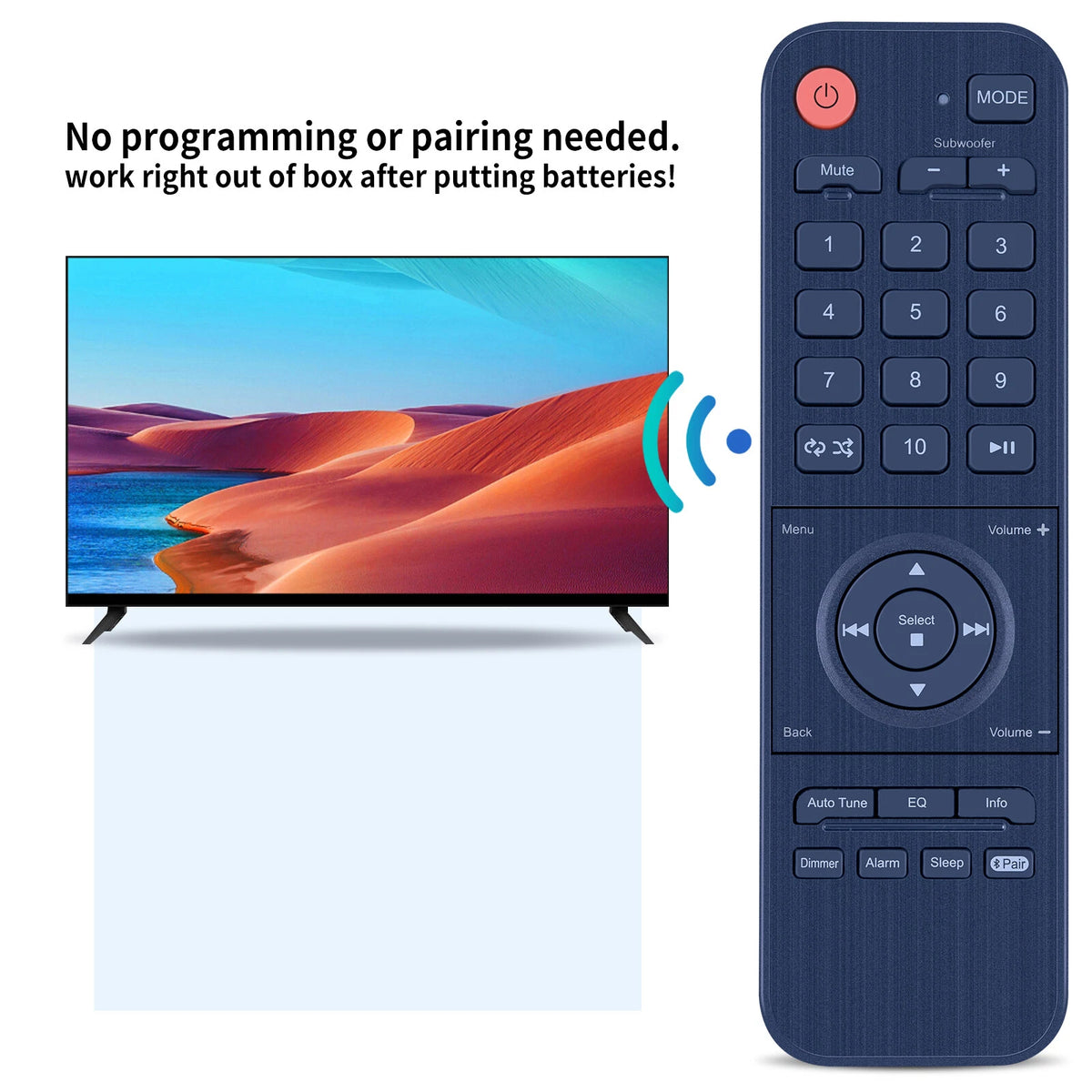 Replace Remote Control For ROBERTS DAB RADIO STREAM 67