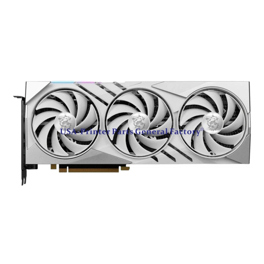 1PC MSI GeForce RTX 4070 Ti Super 16GB GAMING X SLIM White GDDR6X Graphics card