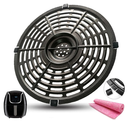Nvkwca 5QT Air Fryer Rack for Gourmia GAF575/PowerXL/Ninja Foodi 5QT, Black