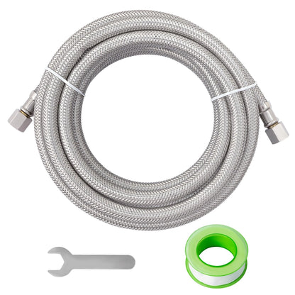 SUNGATOR 10 FT Fridge Water Line, 1/4" Comp x Ice Maker Hose 10 Feet