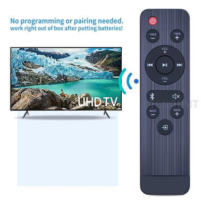 100004118 Replacement Remote Control For ONN 32 Inch 2.1 Soundbar System