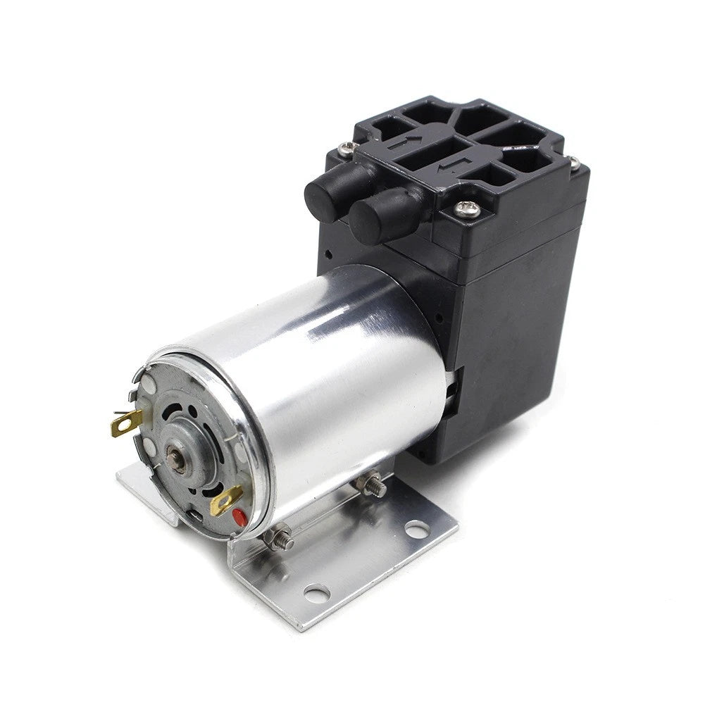 12V 5L/mi 65-120kpa Mini Vacuum Pump High Pressure Suction Diaphragm Pump Holder