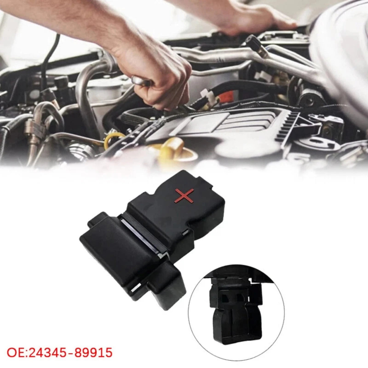 Battery Terminal Cap 2434589915 1PC For Nissan Pathfinder Frontier Xterra Armada