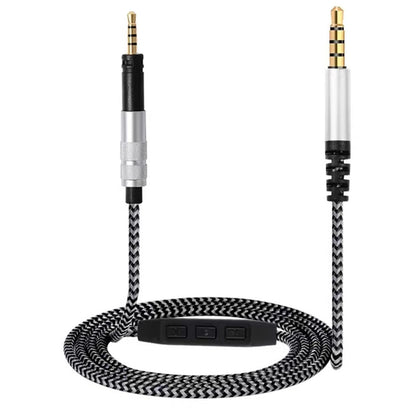 Headphone Replacement Cable with Remote Mic For Sennheiser HD598 HD558 HD518 D