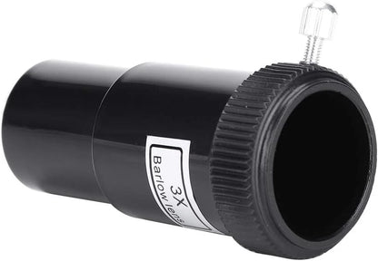 fosa1 Barlow Lens, 0.96 inch/24.5mm 3X Lens for Astronomical...