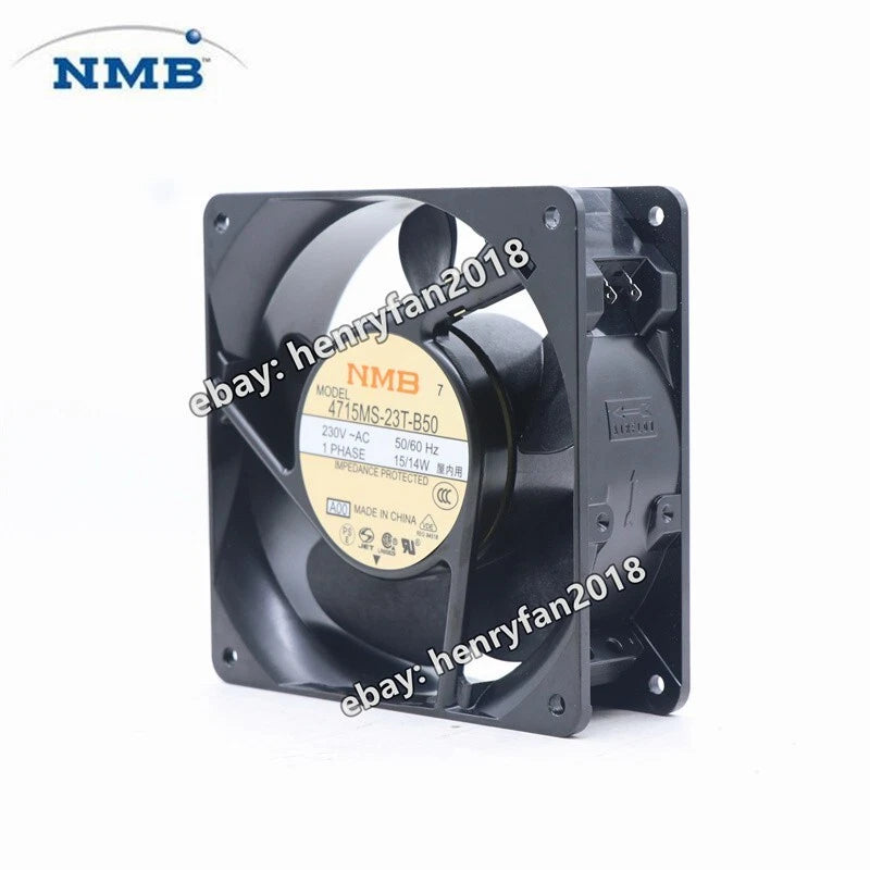 NMB Fan 4715MS-23T-B50 A00 AC 230V 15/14W 120*120*38mm  Cabinet cooling fan