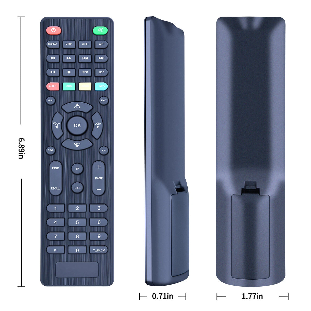 Remote Control For StarSat SR-4070HD SR-4080HD SR-4090HD TV Satellite Receiver
