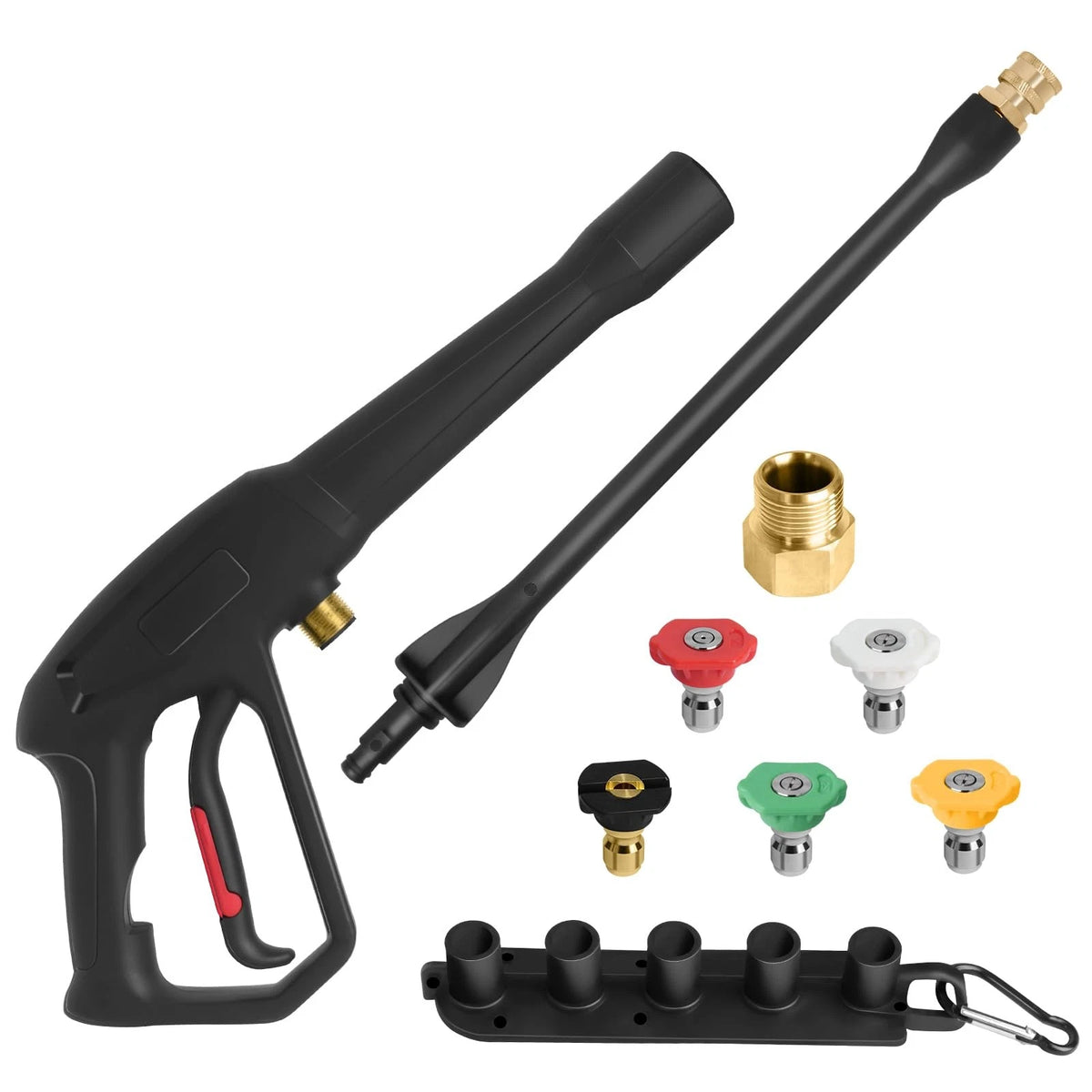 Pressure Washer Spray Gun, for Ryobi with Jet Wand Black