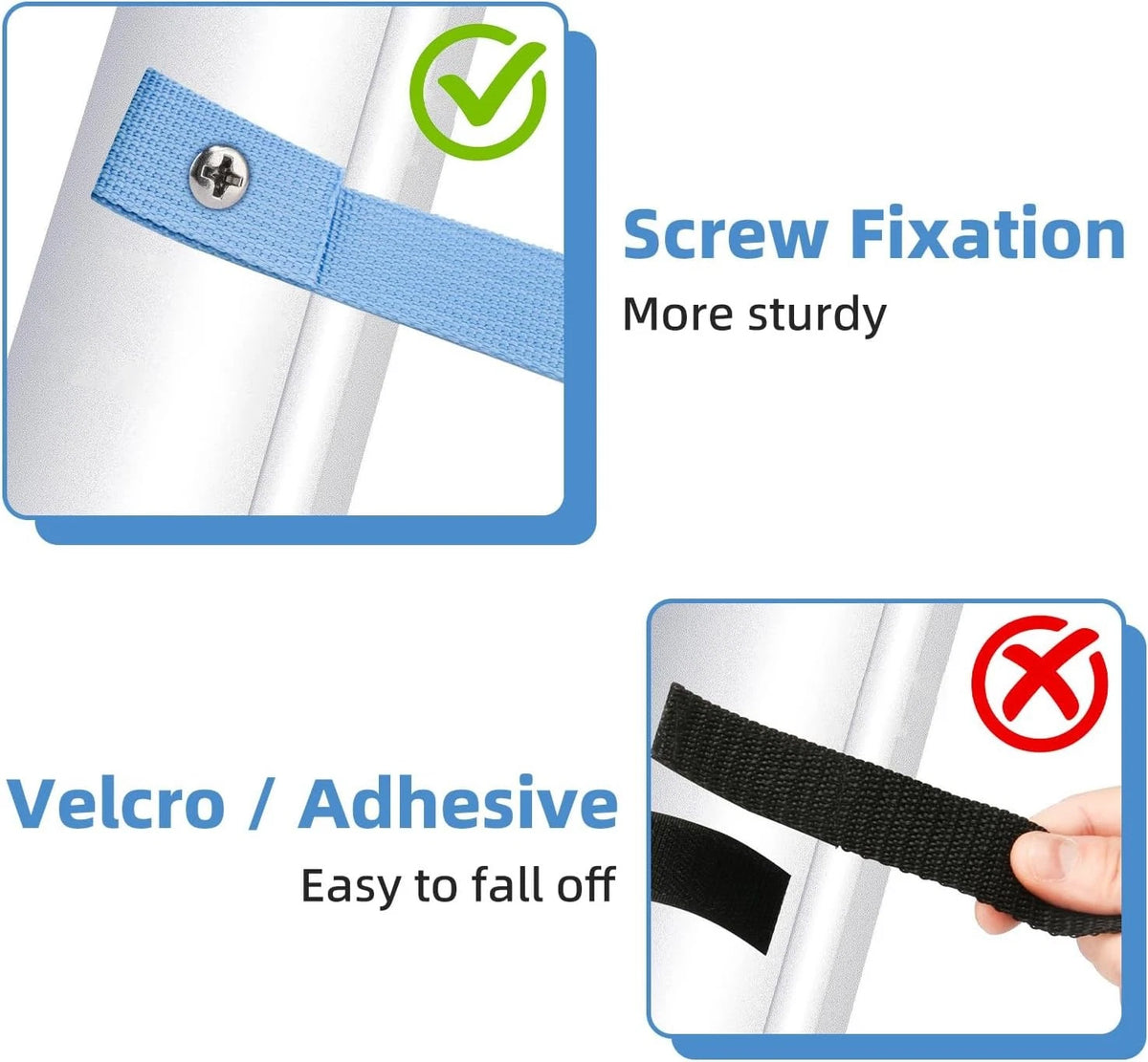 Pool Solar Cover Reel Straps, Tube & Blanket Fastening Kit...
