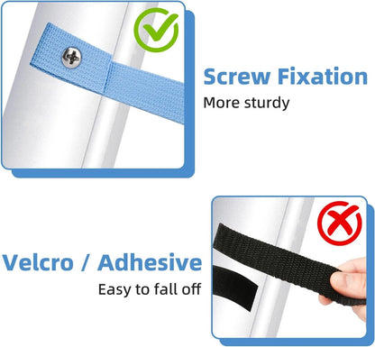Pool Solar Cover Reel Straps, Tube & Blanket Fastening Kit...