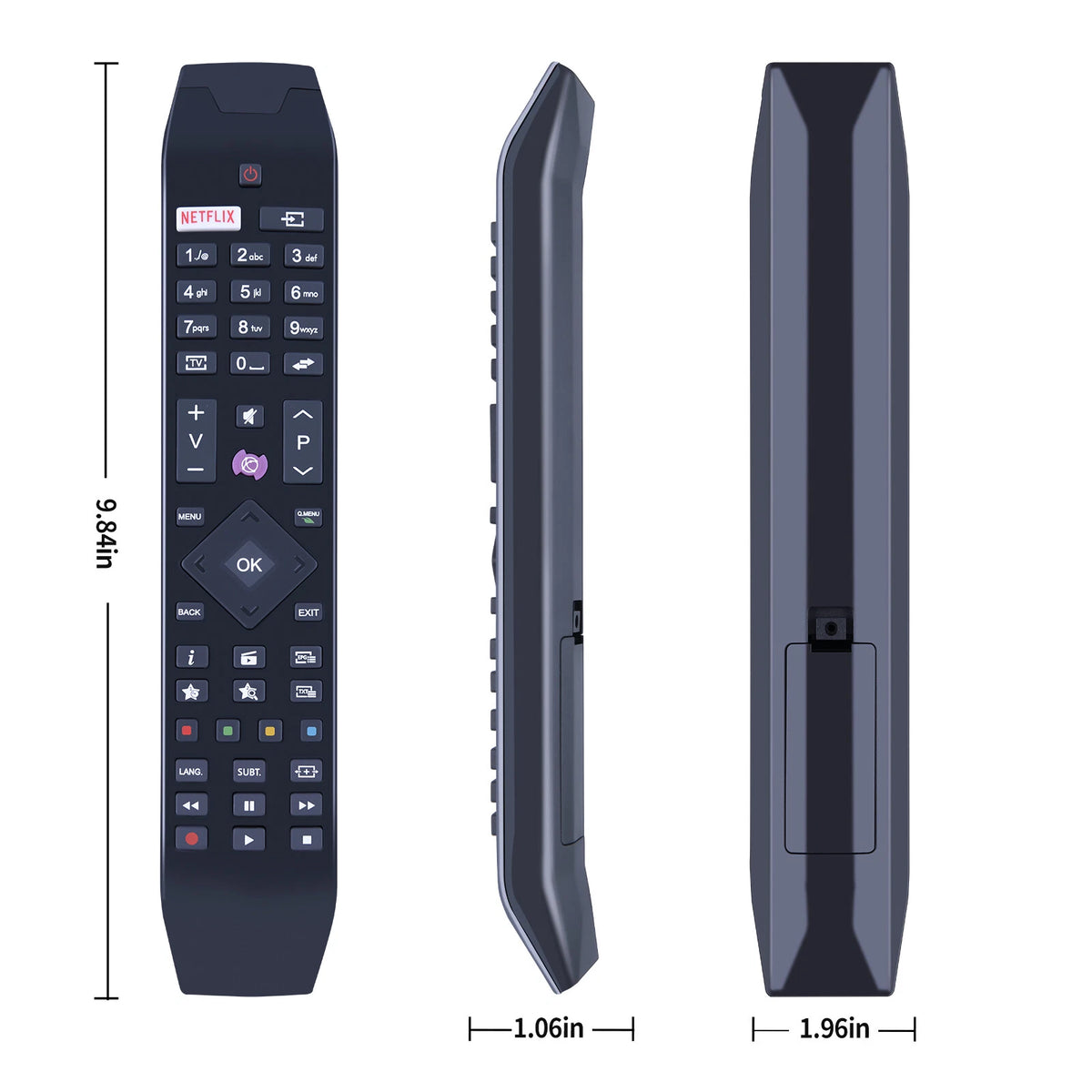 RC49141 For Hitachi TV Remote Control 40HB1W66l 32HB4T41 32HB4T61 32HB4T62H