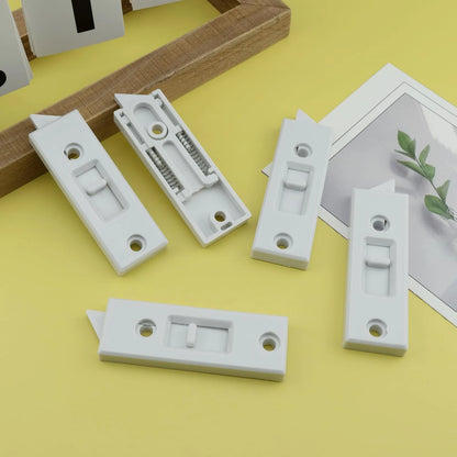 12 Pcs Window Latch Locks Spring Loaded Tilt 12 PCS, White