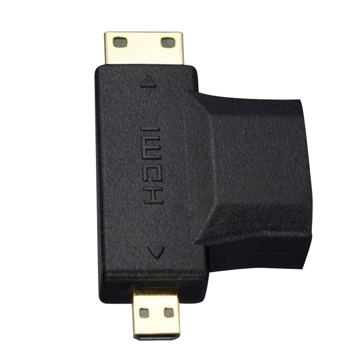 1 Pcs HDMI Female to Mini Micro HDMI Male Adapter Durable Replacement Connector