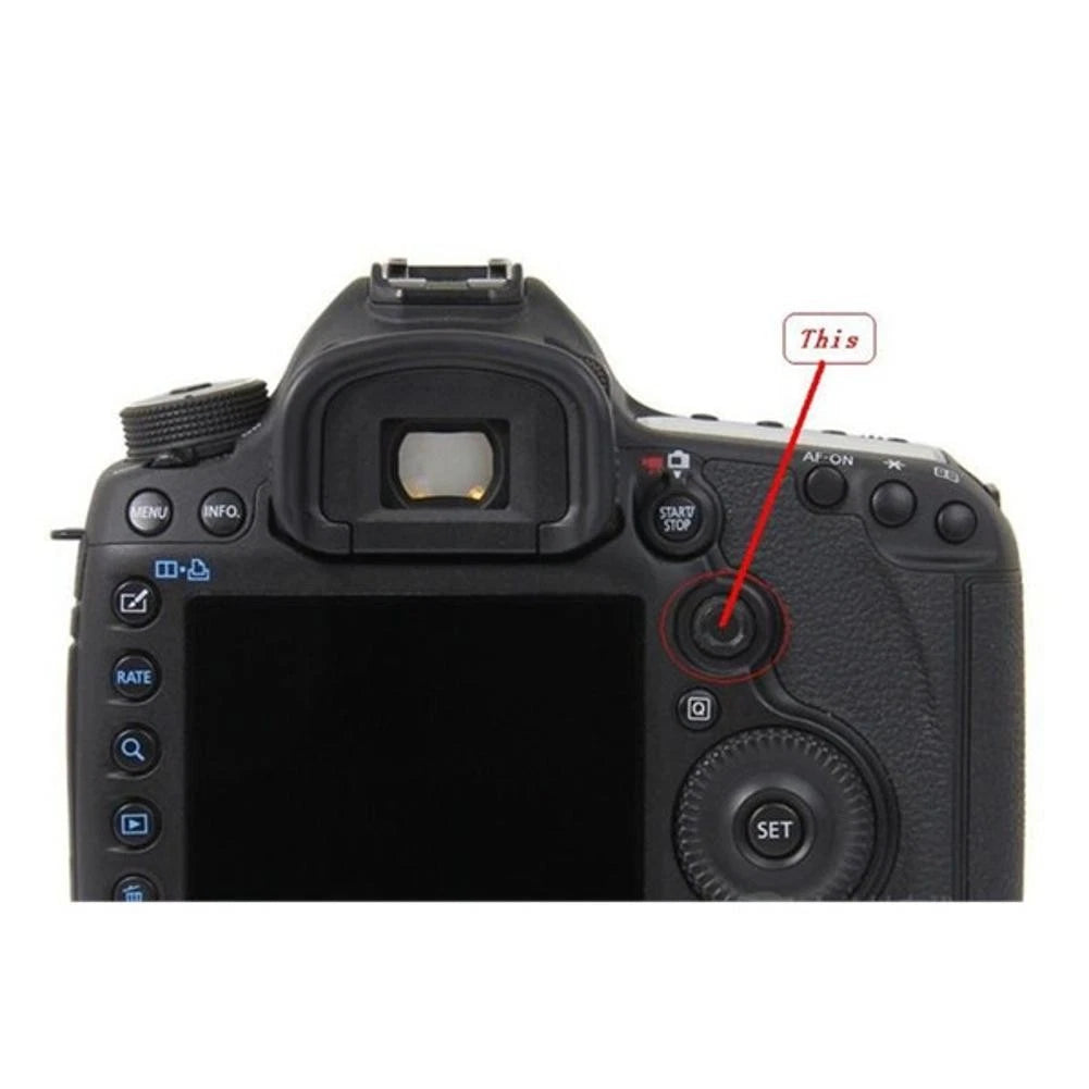 Black 19mm Camera Button Repair Parts For Canon EOS 5D Mark III Multi-Controller