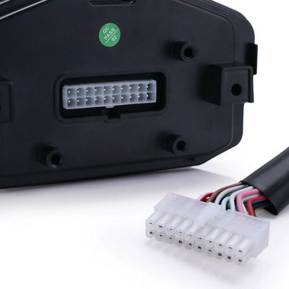 LCD Digital Motorcycle Odometer Speedometer Tachometer KM/H MPH Gauge Universal