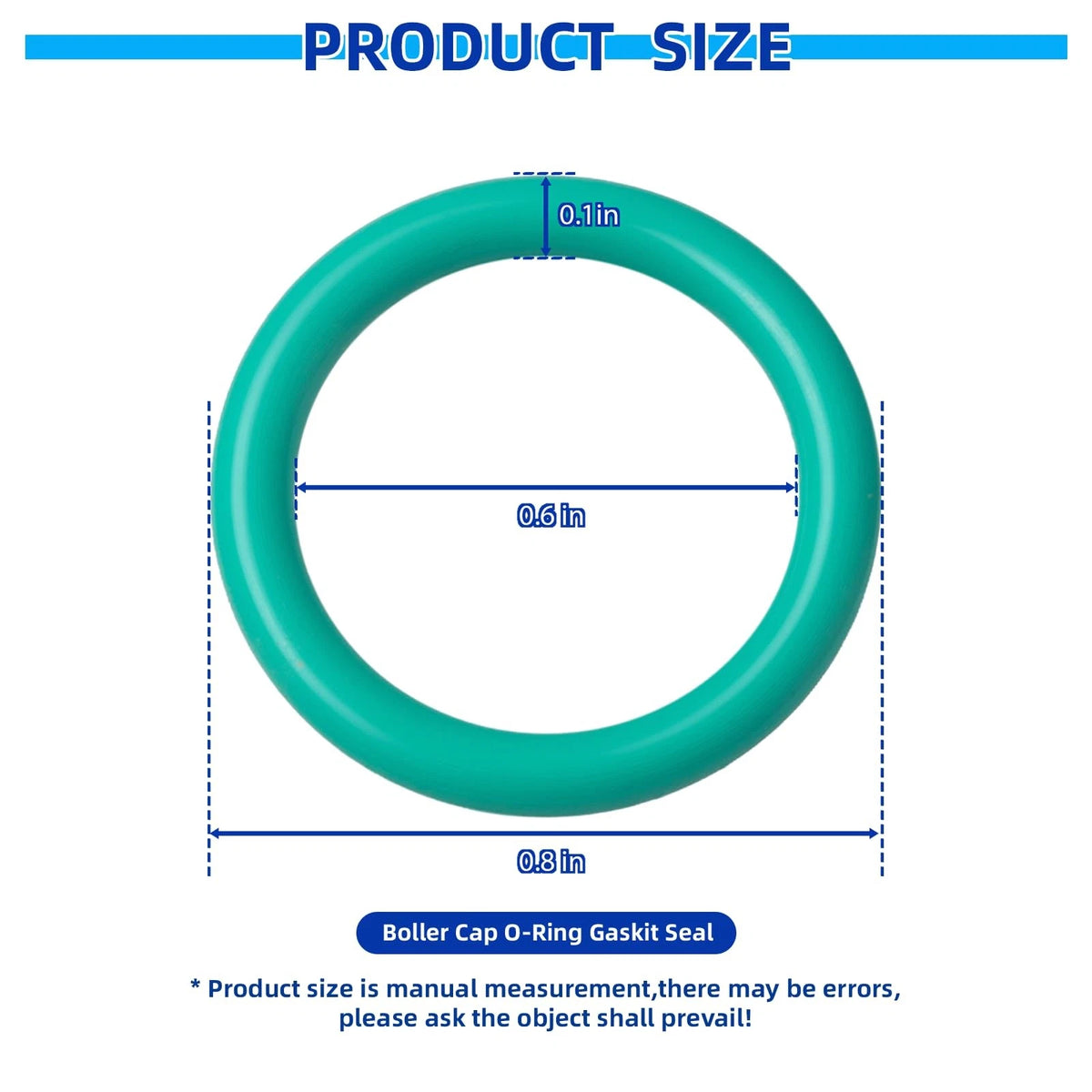 Boiler Cap O-Ring Compatible with Rowenta DG5030 Steam Gasket Seal green