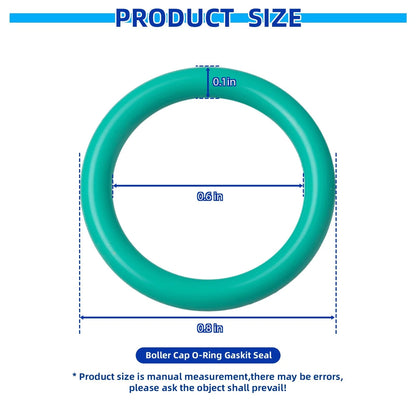 Boiler Cap O-Ring Compatible with Rowenta DG5030 Steam Gasket Seal green