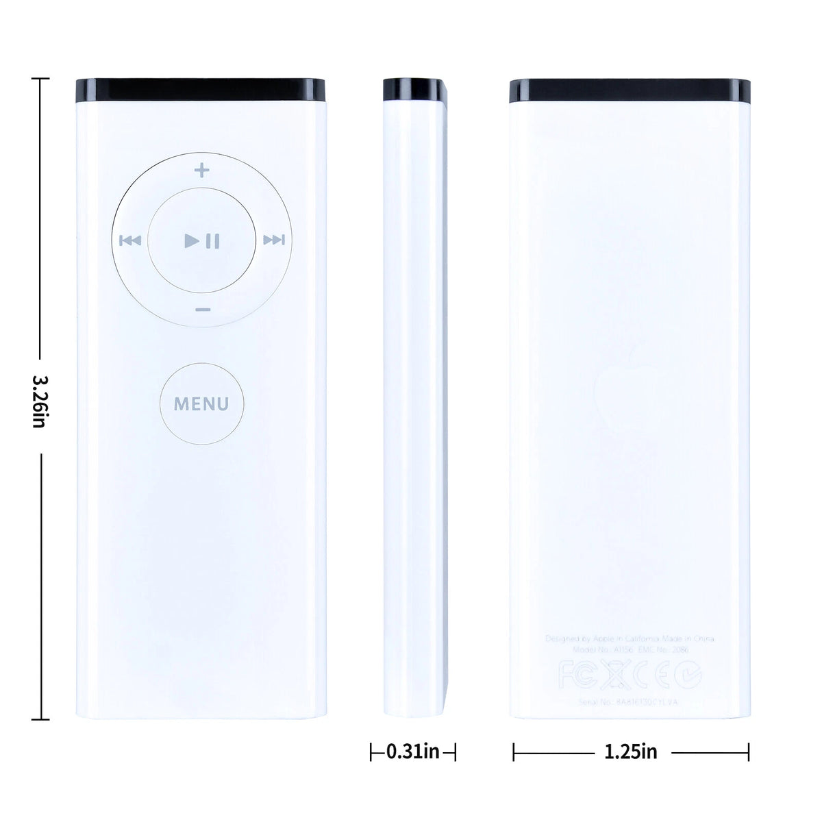 For Apple Remote Control For Apple TV MacBook iMac Mac Pro A1156 607-1231