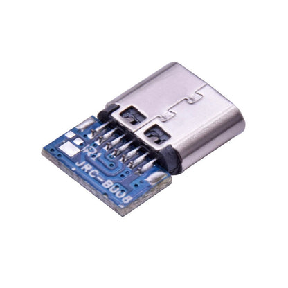 10Pcs USB Type-C 14 pin Connector Breakout P-CB Board Female Socket Type-C 2.0 m