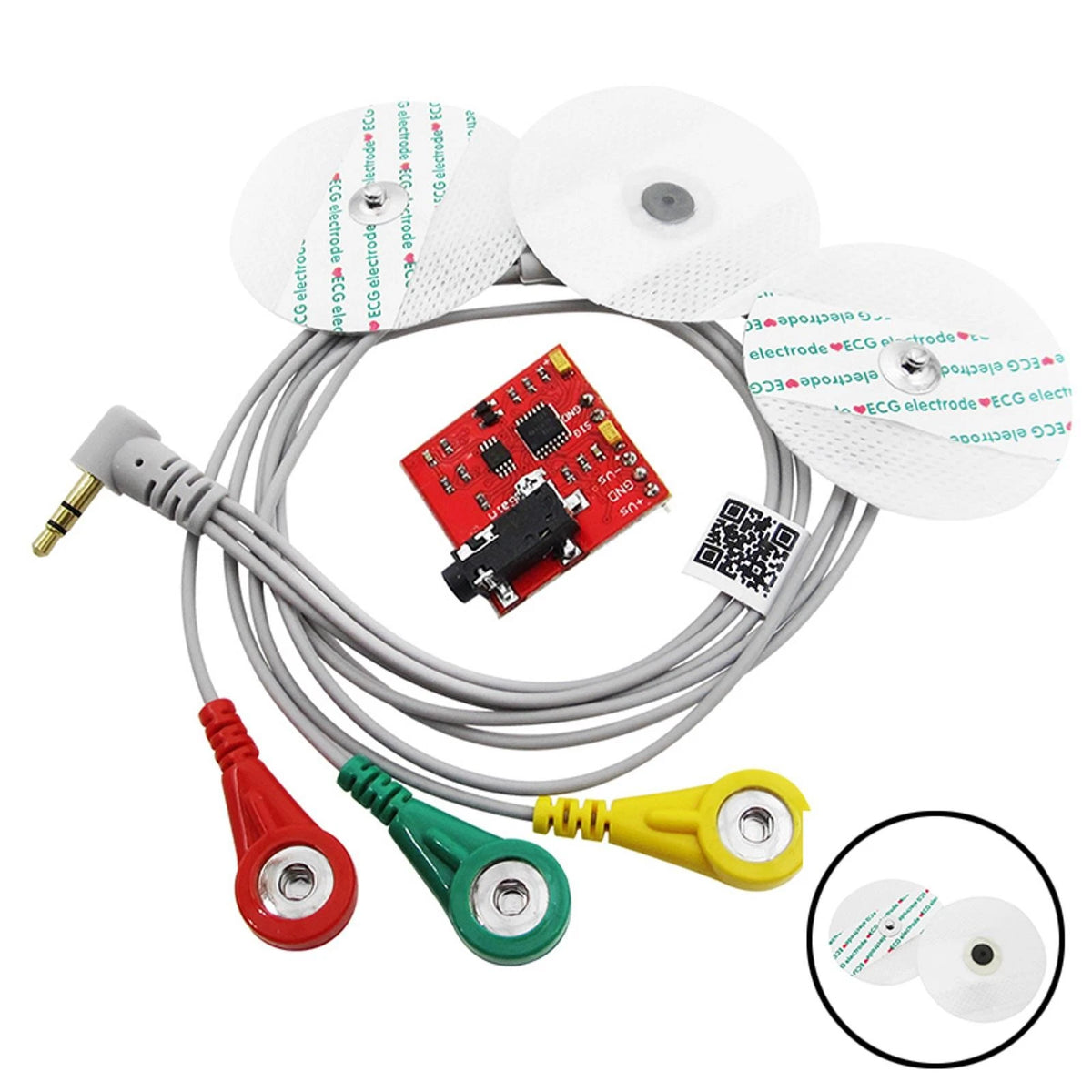 Portable Muscle Activity Detector Medical Research EMG Sensor Measuring Module M