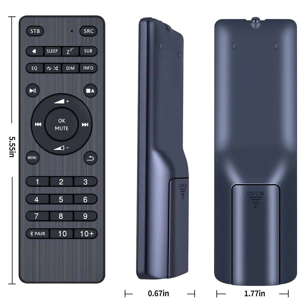 Remote Control For LEMEGA MSY6 Bluetooth Stereo System