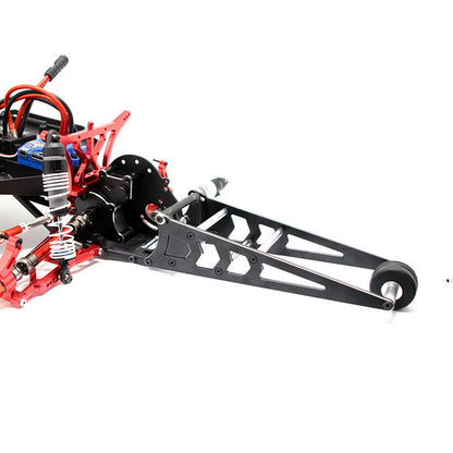 Replacement 1/10 RC Alloy Tail Wheel Head-up Wheelie Bar for Traxxas Slash 2WD