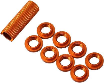 8pcs RC Switch Nuts w/Wrench Replacement for Spektrum Transmitter N10266...