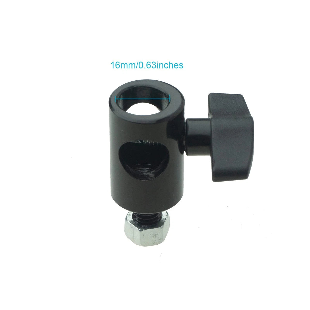 WELLMAKING 2PCS Rapid Adapter Convert with 3/8" Screw DSLR Screw, Black