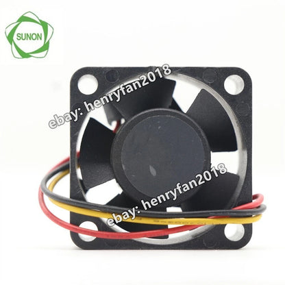 SUNON KDE1204PKV1 Axial Fan 12VDC 1.2W 8.9CFM 40*40*20mm 3-wire Case Cooling Fan
