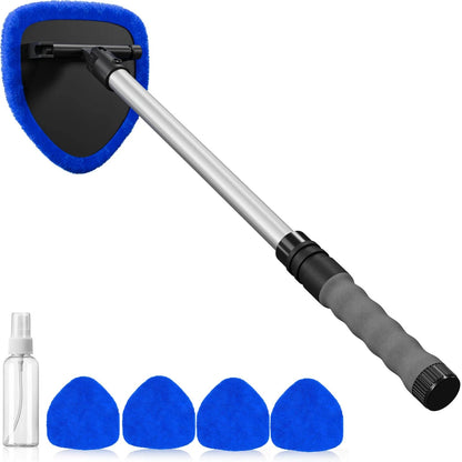 desin Windshield Cleaning Tool, Car Window Cleaner Blue