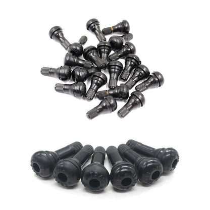 25Pcs Universal TR412 35mm Long 19mm Tyre Valve Stems For Auto Motorcycle F