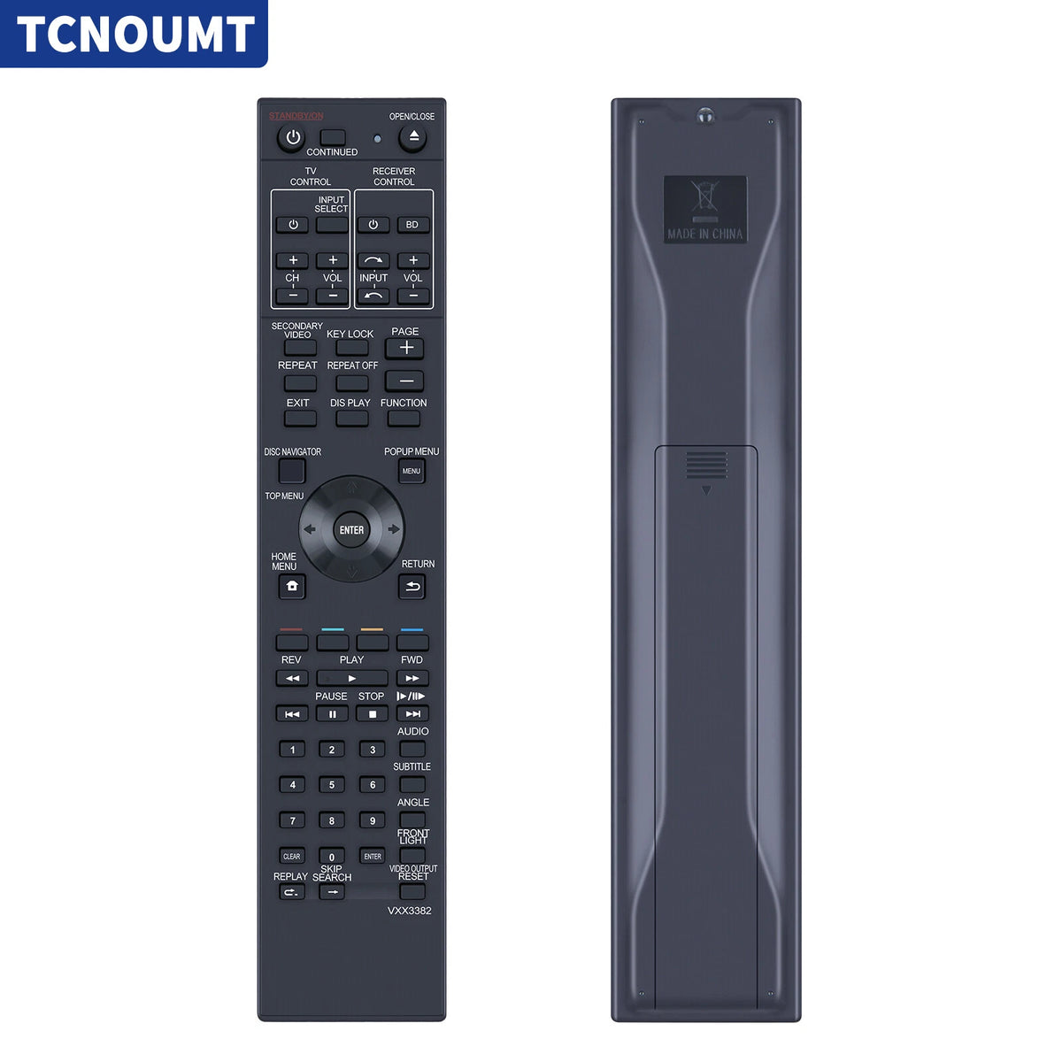 VXX3382 Remote Control For Pioneer DVD Player BDP-430 DP-43FD