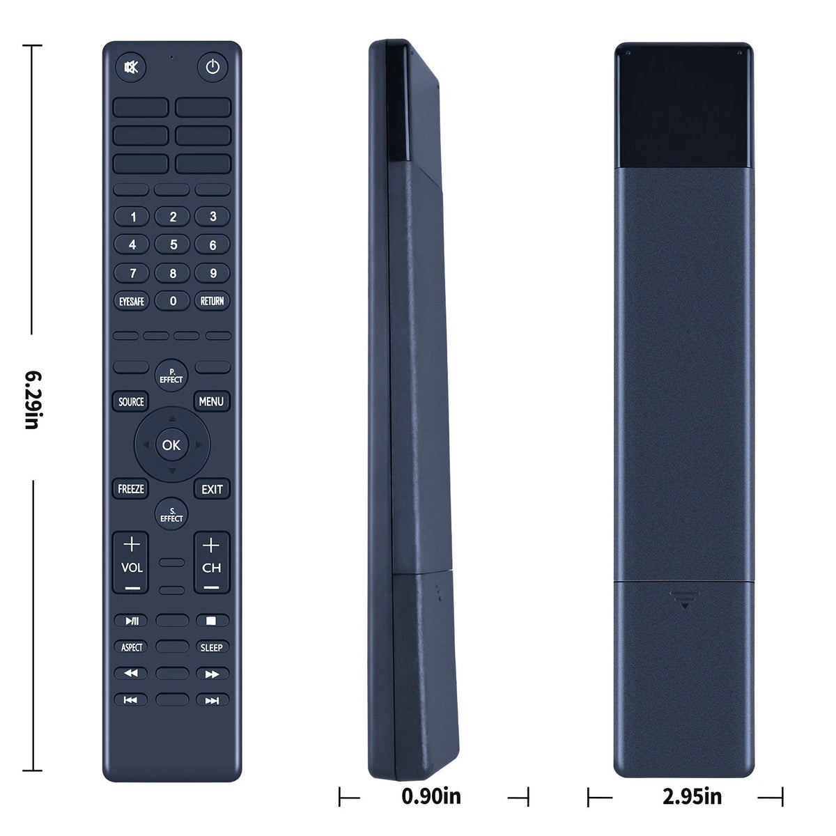 LED-3222 Replacement Remote Control For Intex 539C-260201-W320