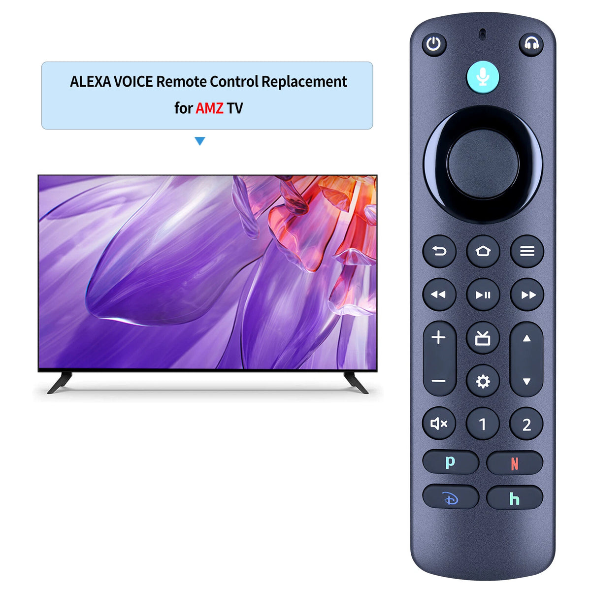 G25N8L For Amazon Alexa Fire TV Pro Voice Remote Control 840268958336