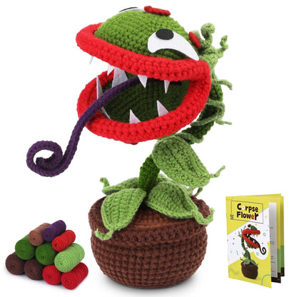 Yizzvb Crochet Kit Beginners Starter Kits Knitting Supplies 1, Piranha