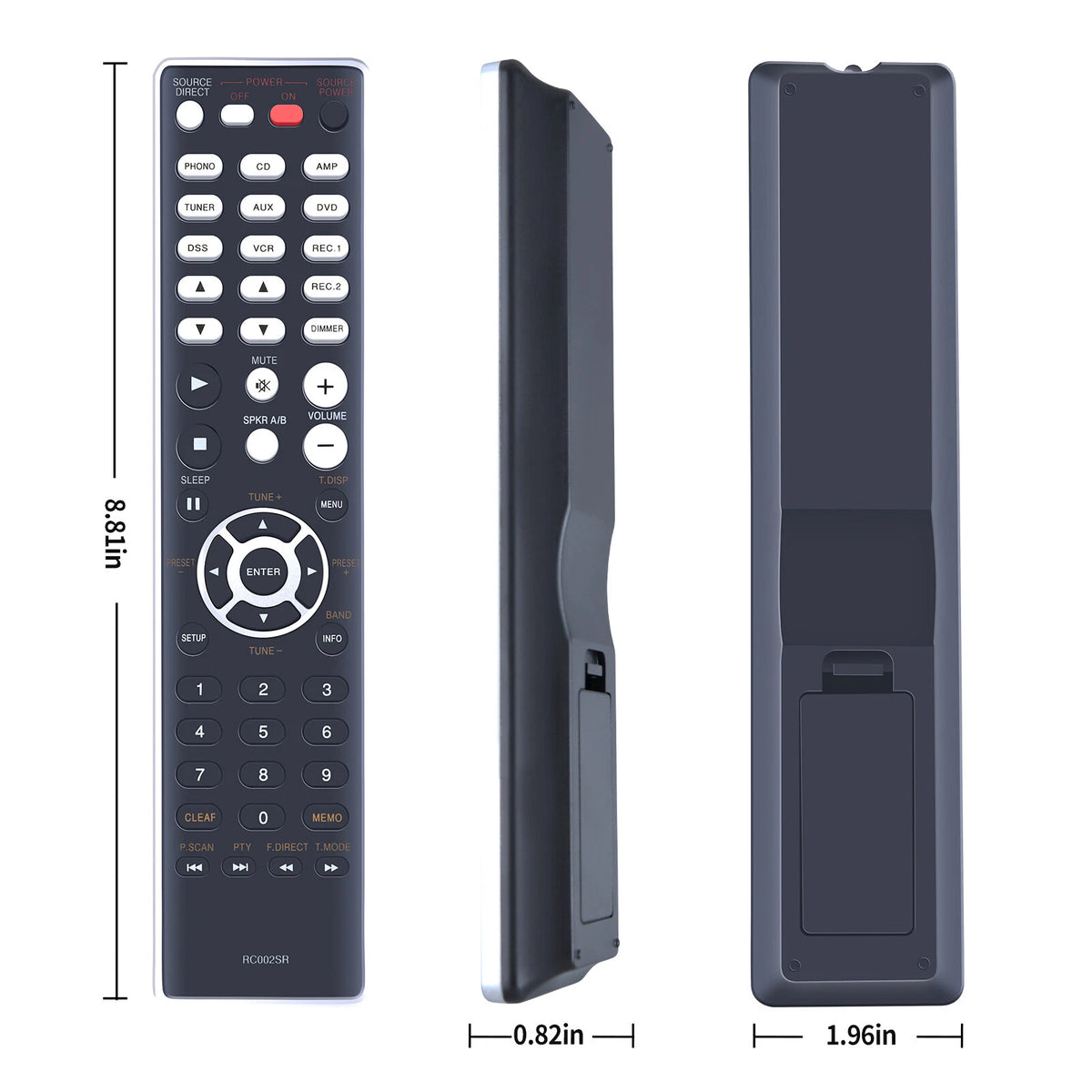 RC002SR Remote Control For Marantz AV Receiver SR4023 SR5023 SR4023/N1B