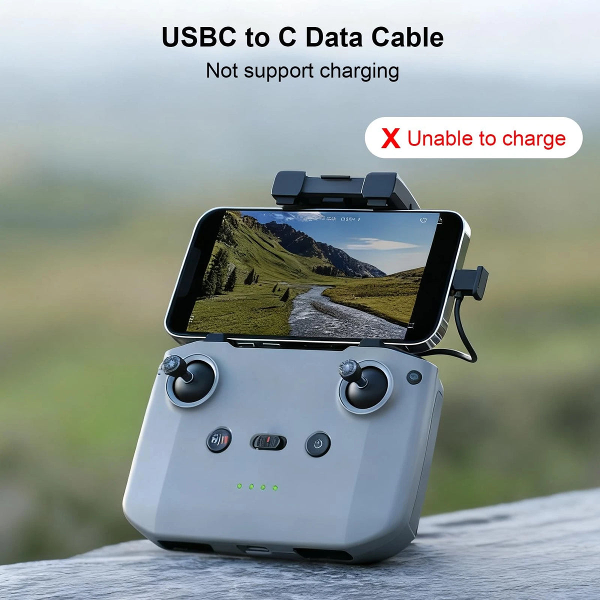 1FT USB C to USB-C Remote Controller Cable for DJI Mavic 3 Mini 2 C C