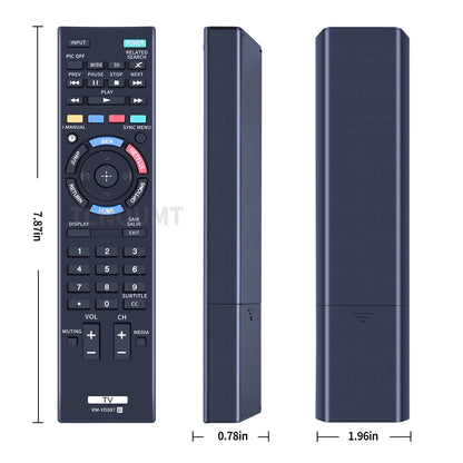 RM-YD087 Remote Control For Sony TV KDL-42W800A KDL-55W800A KDL-47W801A