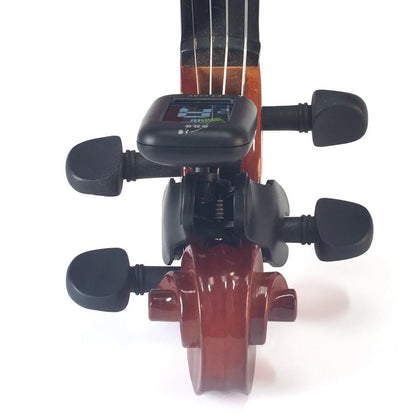 ENO MUSIC Professional Violin Viola Tuner, Colorful LCD Display Easy Black